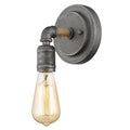 Acclaim Lighting Grayson 1 Light Antique Gray Sconce