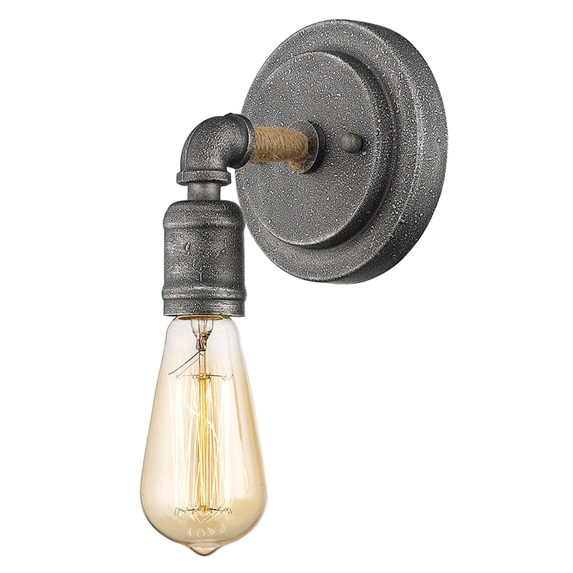 Acclaim Lighting Grayson 1 Light Antique Gray Sconce