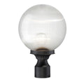 Acclaim Lighting Havana Collection Post Mount 1 Light Outdoor Matte Black Light Fixture