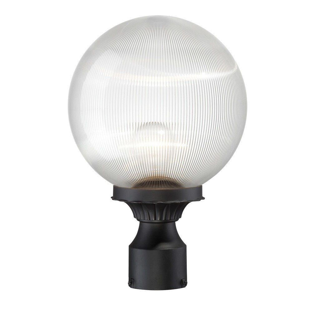 Acclaim Lighting Havana Collection Post Mount 1 Light Outdoor Matte Black Light Fixture