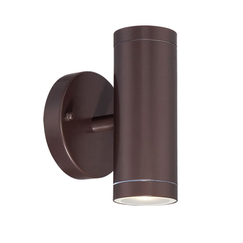 Acclaim Lighting Led Wall Sconces Collection Wall Mount 2 Light Outdoor Architectural Bronze Light Fixture