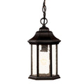 Acclaim Lighting Madison Collection Hanging Lantern 1 Light Outdoor Matte Black Light Fixture