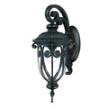 Acclaim Lighting Naples Collection 18 Inch 1 Light Outdoor Matte Black Wall Light