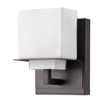 Rampart 1 Light Oil Rubbed Bronze Wall Sconce