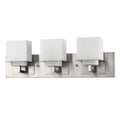 Rampart 3 Light Satin Nickel Bath Light Satin Nickel