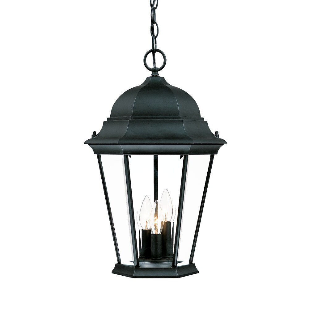 Acclaim Lighting Richmond Collection Hanging Lantern 3 Light Outdoor Matte Black Light Fixture