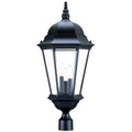 Acclaim Lighting Richmond Collection Post Mount 3 Light Outdoor Matte Black Light Fixture