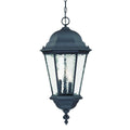 Acclaim Lighting Telfair Collection Hanging Lantern 3 Light Outdoor Matte Black Light Fixture