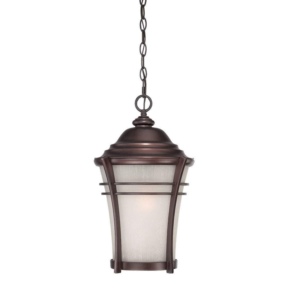 Acclaim Lighting Vero Collection Hanging Lantern 1 Light Outdoor Architectural Bronze Light Fixture