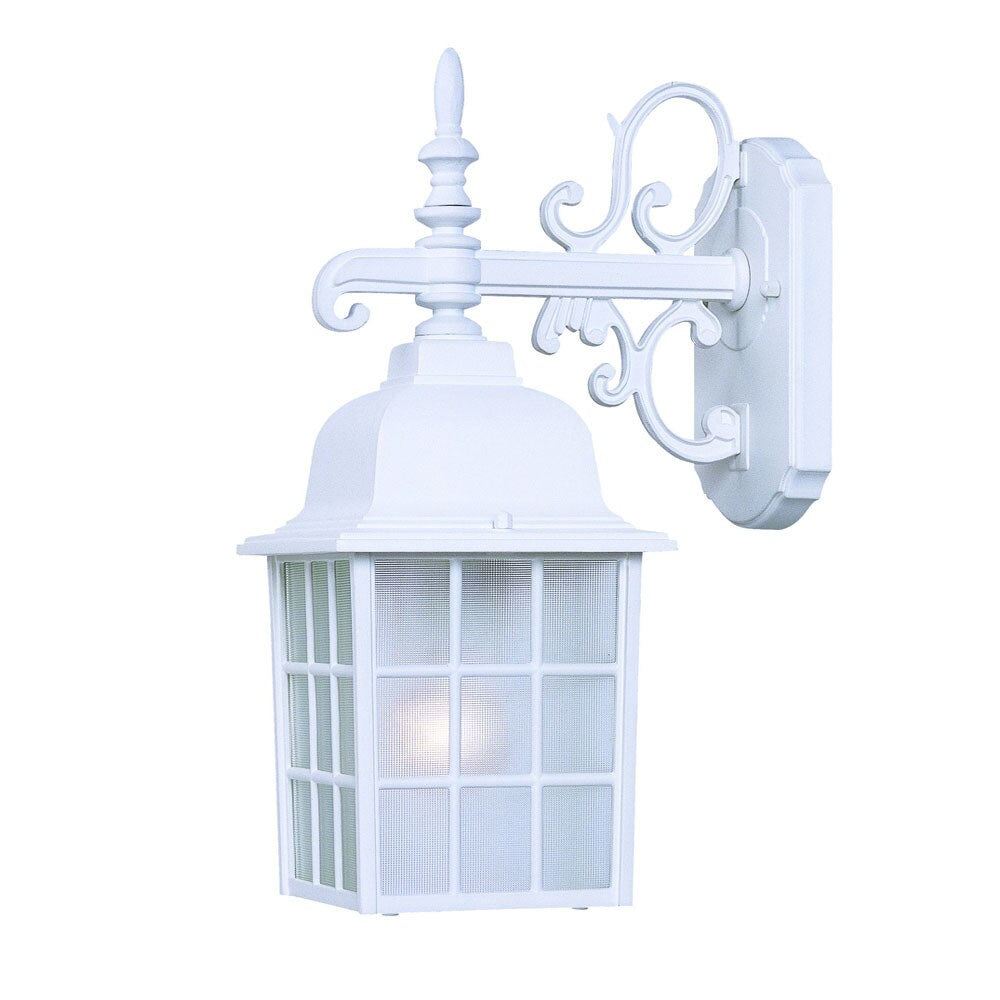 Acclaim Nautica Collection 1 Light Outdoor Textured White Wall Light