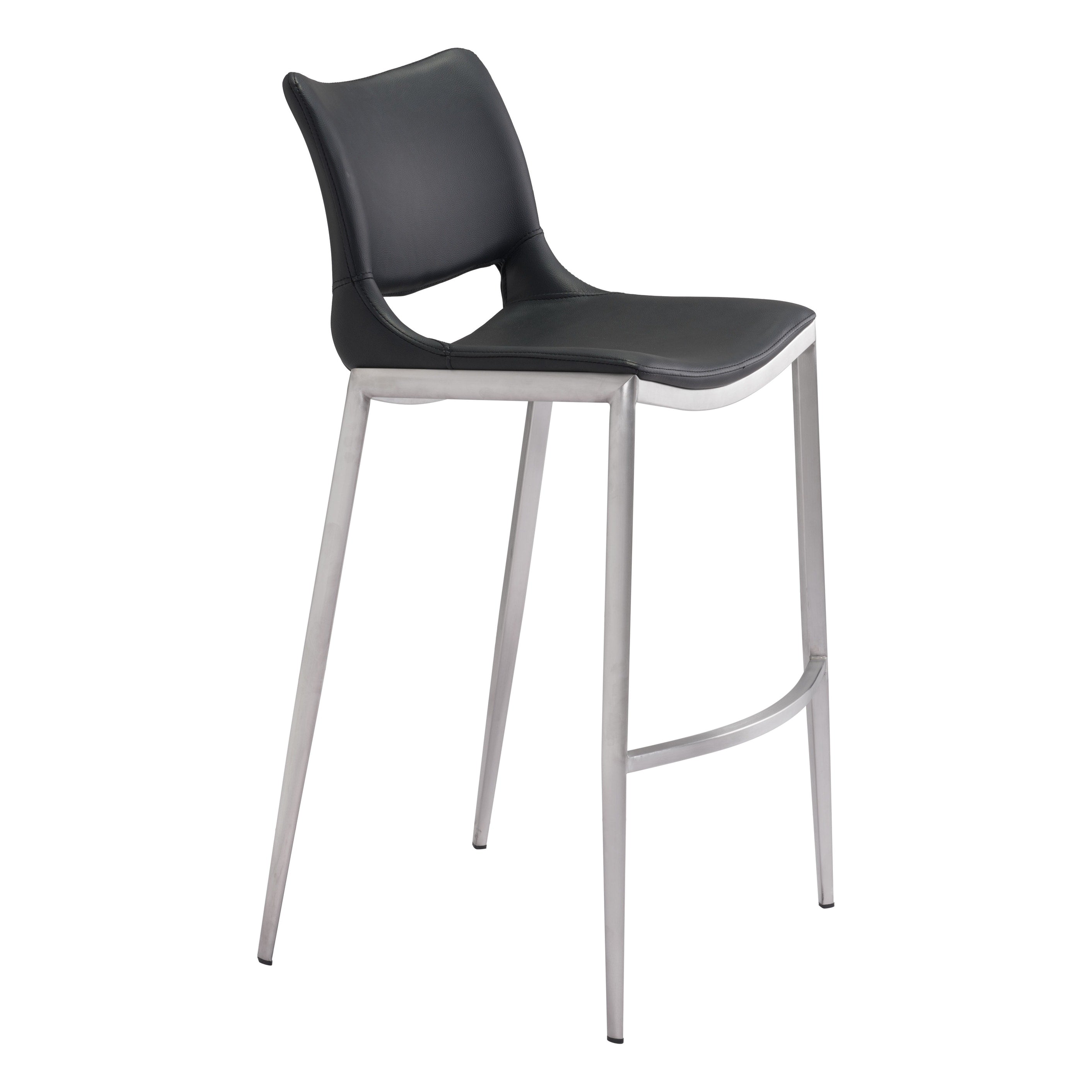 Ace Bar Chair Black Set Of 2