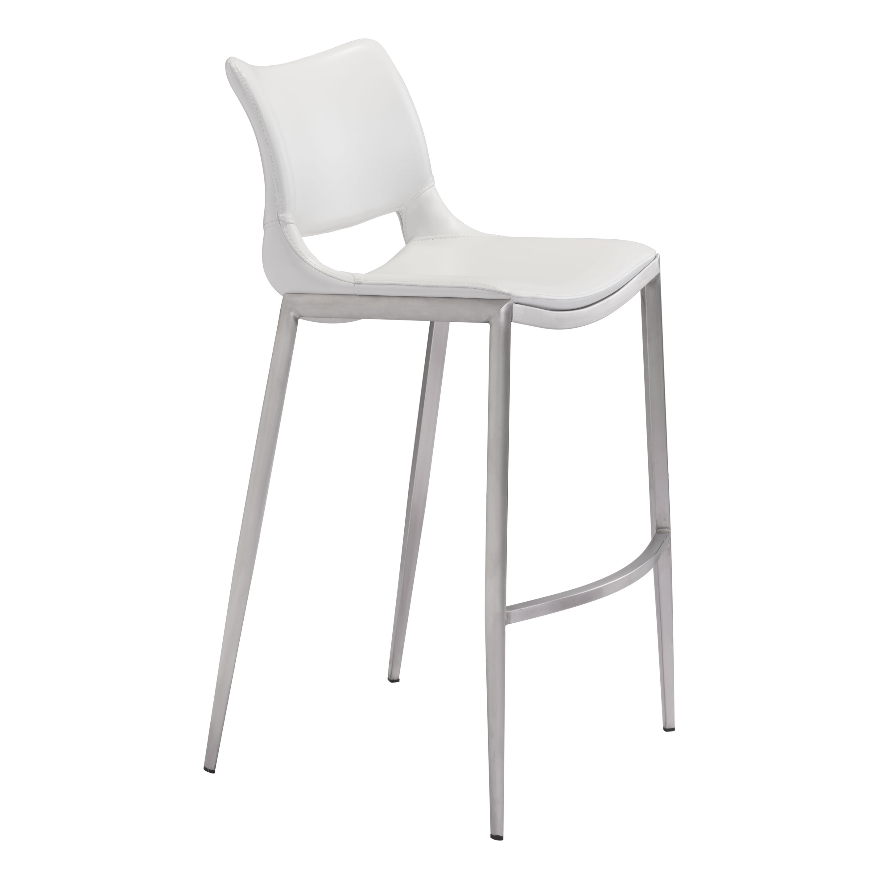Ace Bar Chair White Set Of 2