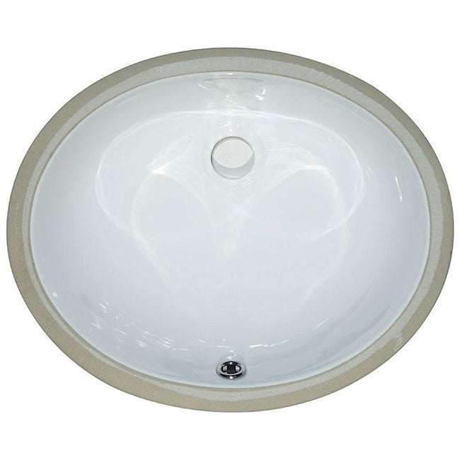 Ackland Akkps Undovl 1512 Sb 17 Oval Porcelain Undermount Bathroom