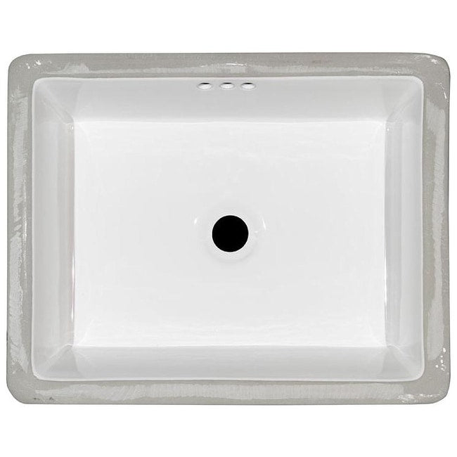Ackland Akkps Vur 2015Fl Sb 19 3 4 Rectangular Porcelain Undermount