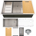 Ackland Akkssws 16 3319 Sb Stainless Steel 19 In. X 33 In. 16 Gauge Stainless Steel