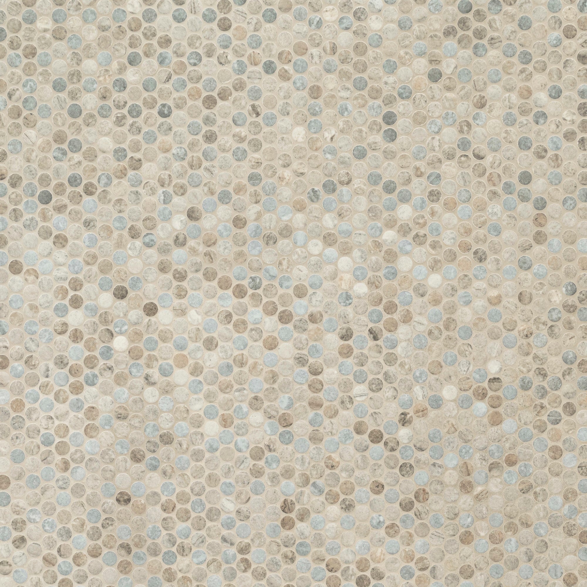 Ackland Akm G Mo12X12Pr Ca Montessa 12 X 12 Glass Penny Floor And Sora