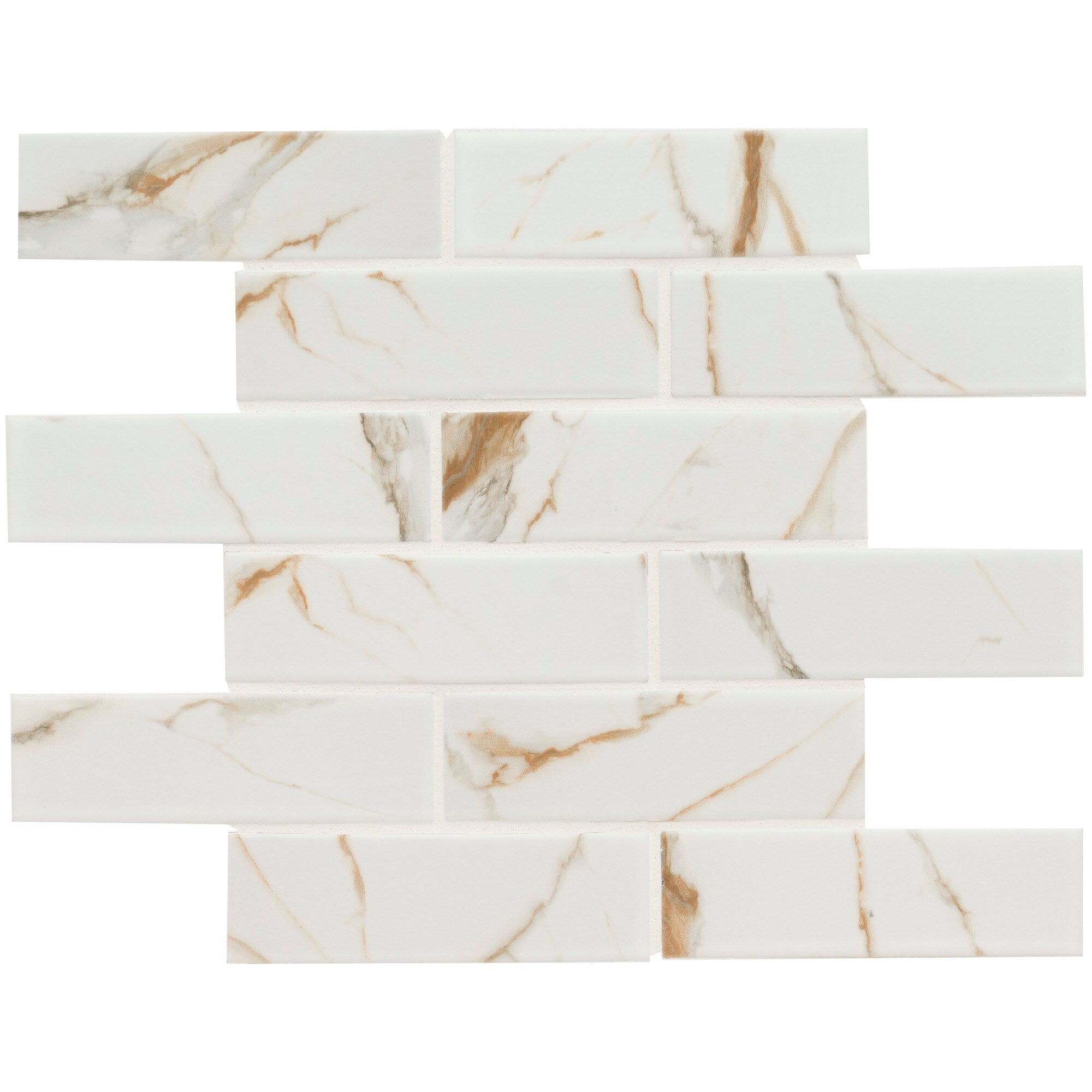 Ackland Akm P 2X6Swm Ca 12 X 12 Porcelain Brick Floor And Wall