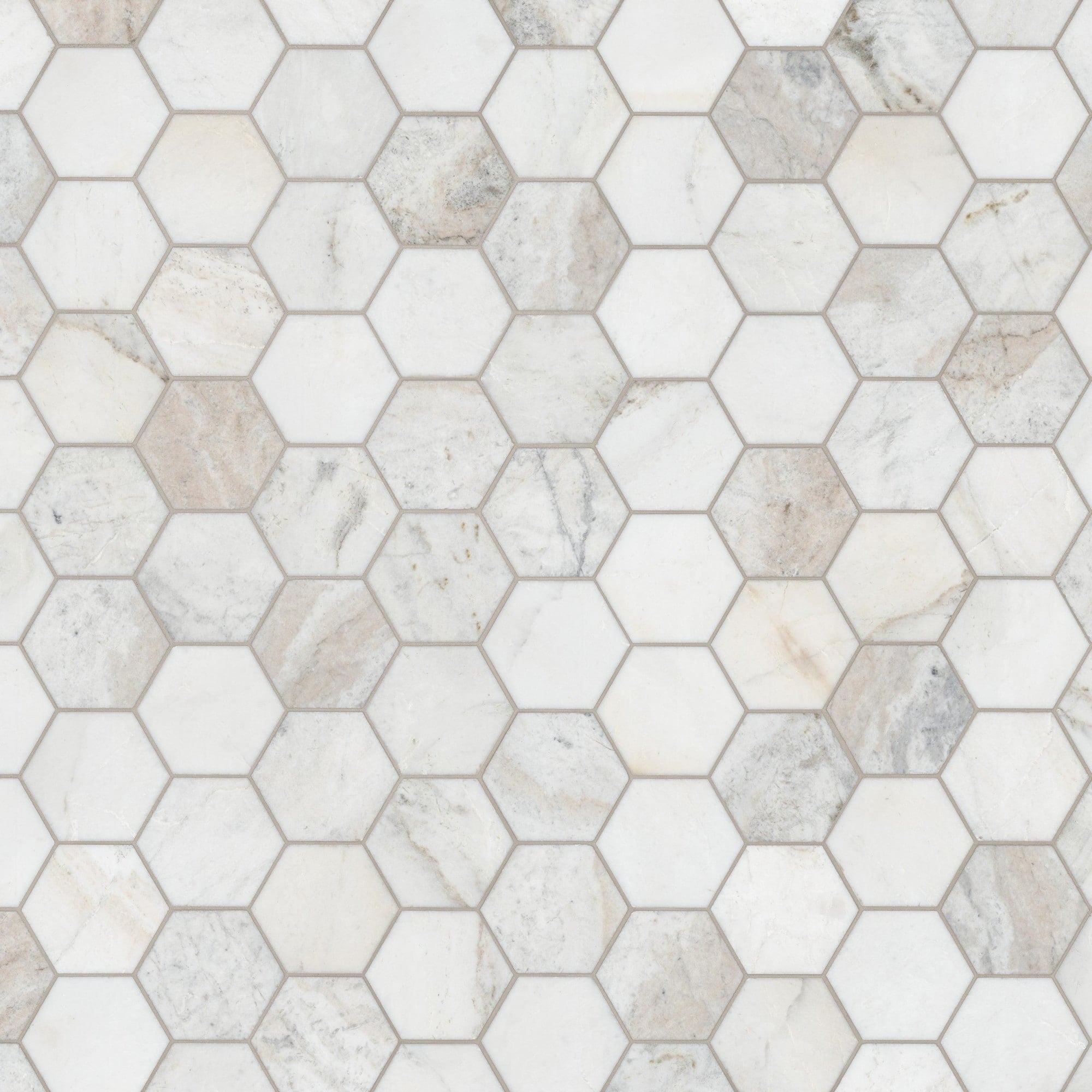 Ackland Akm S 5X5Hxh Ca 10 X 12 Marble Geometric Floor And Wall Castella De Blanc