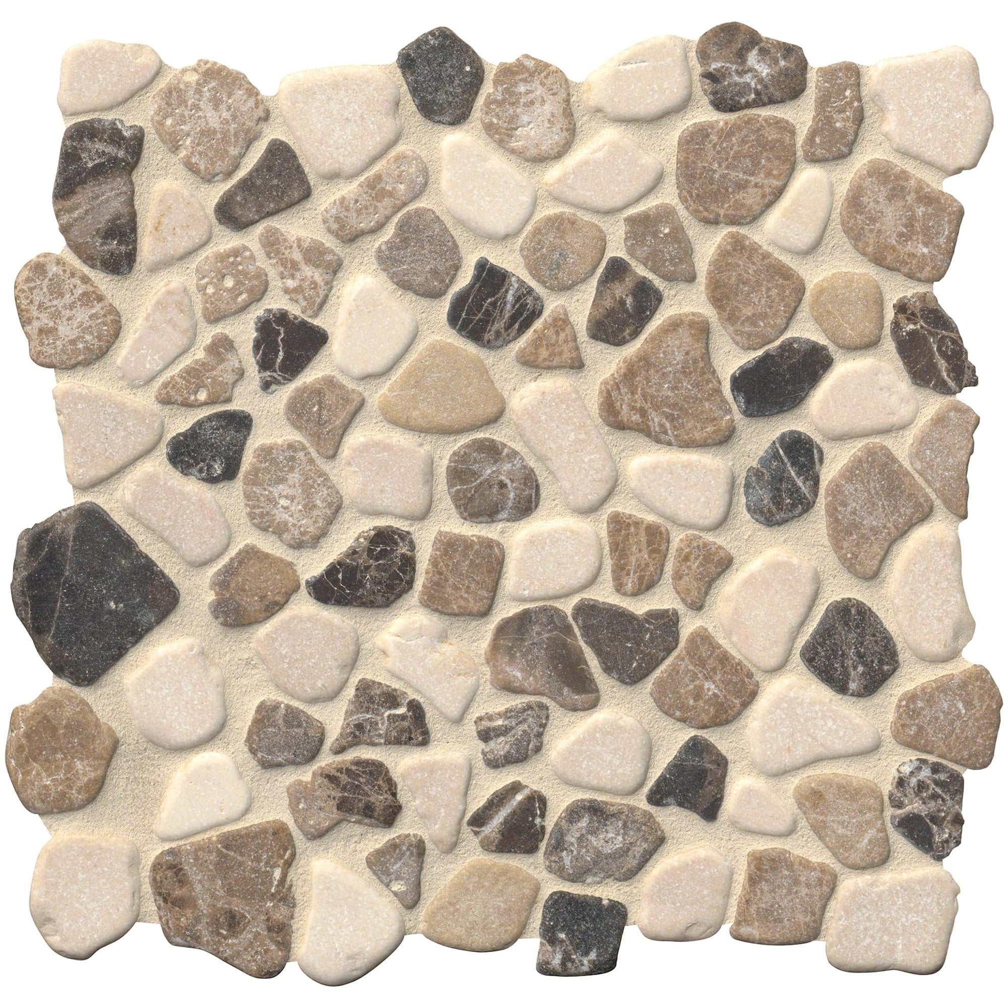 Ackland Akm S Ma11X11Pbt Ca Marvella 12 X 12 Marble Pebble And