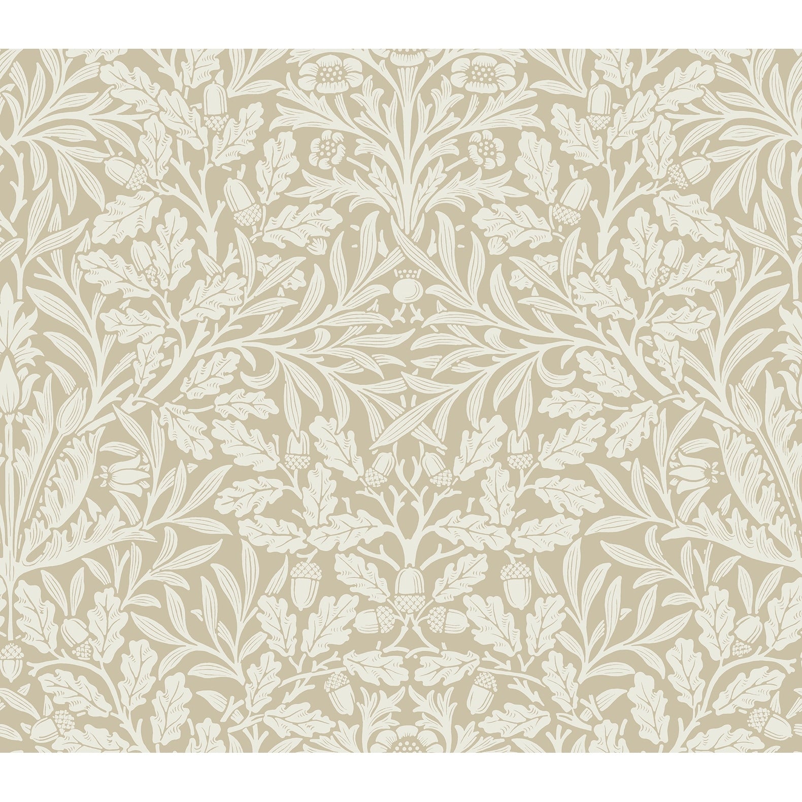 Acorn Wheat Peel And Stick Wallpaper