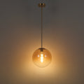 Acroma 9 12 Modern Gradient Glass Globe Pendant Light Dimmable Ceiling Lighting For Kitchen