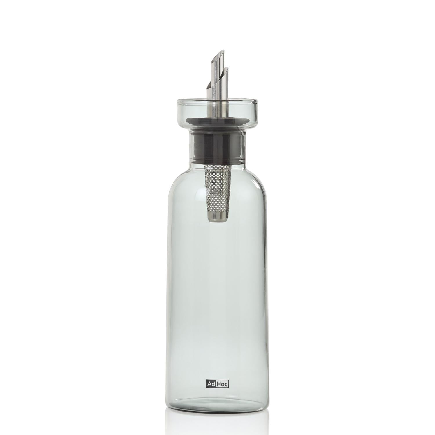 Adhoc Oil Vinegar Dispenser Aromapour Grey 10.1Oz