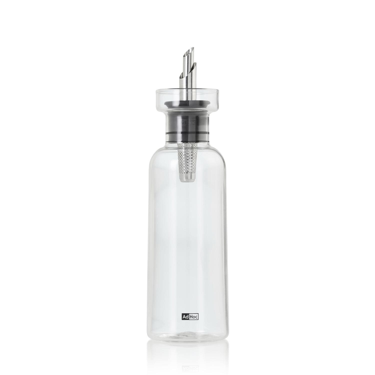Adhoc Oil Or Vinegar Dispenser Aromapour Clear 10.1Oz