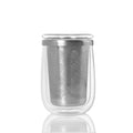 Adhoc Tea Glass With Tea Infuser Fusion Glass 13.5Oz