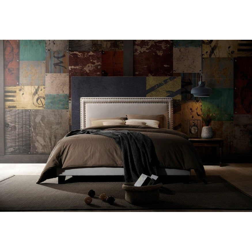 Adam Upholstered Panel Bed