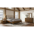 Adderley Bedroom Set Warm Brown