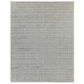 Addison Handloomed Bamboo Silk Dark Gray Area Rug 6 X 9