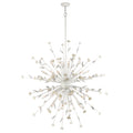 Adelaide 59.5 Inch Wide 20 Light Chandelier In Textured White 59.5In W X 59.5In D X 59.5In H