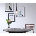 Ivy Terrace Adelee 1 Light Clear Seeded Glass Pendant