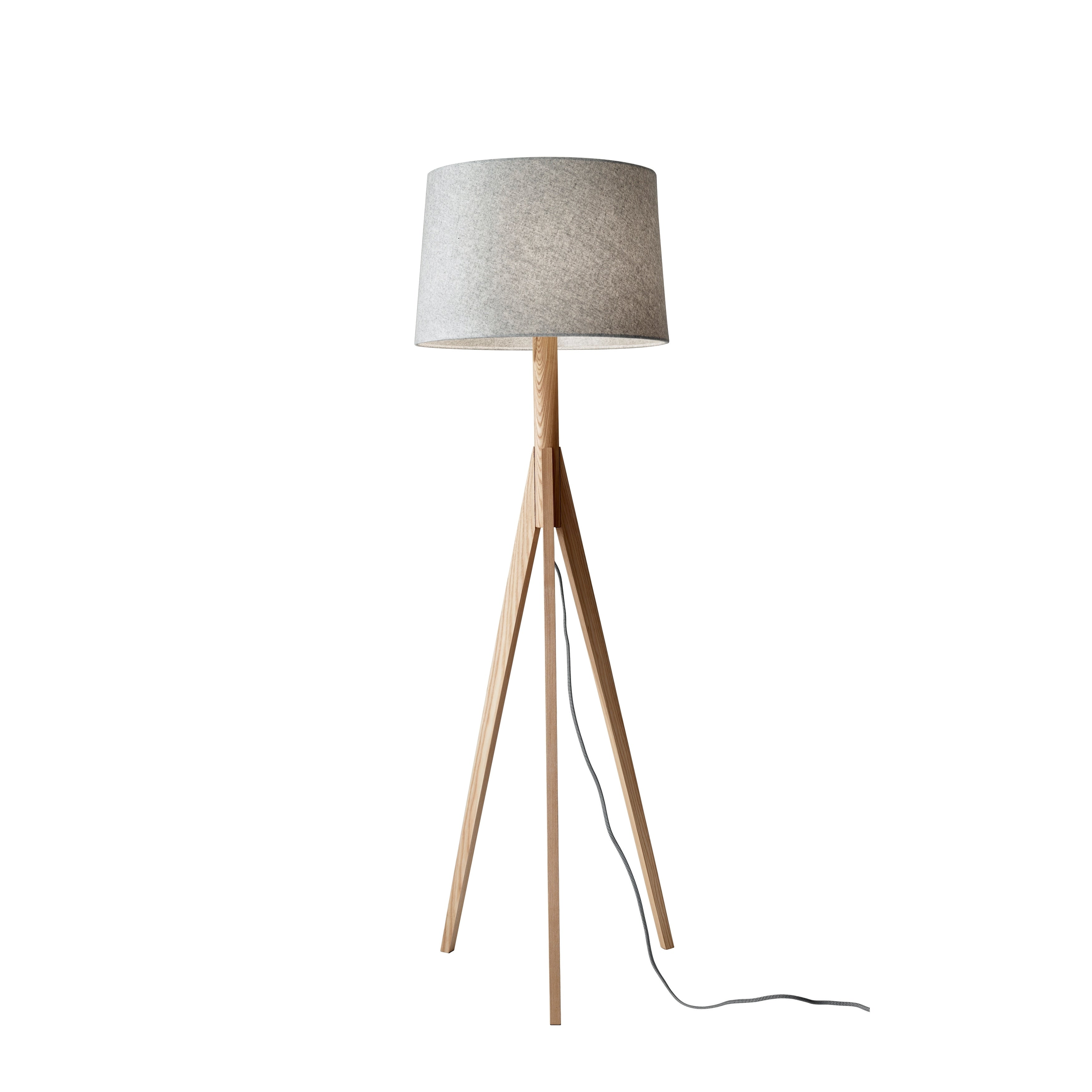 Adesso Eden Natural Ash Floor Lamp
