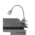 Adesso Prospect Adjustable Gooseneck Led Clip On Desk Lamp