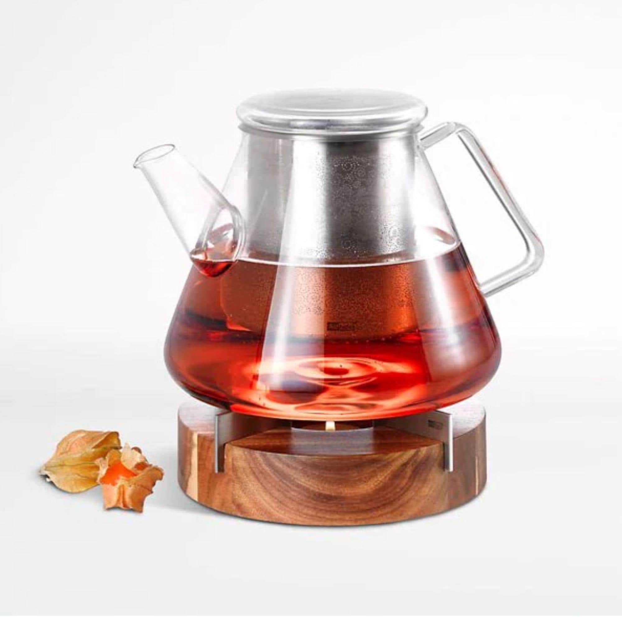 Adhoc Orient 50 Oz. Stovetop Safe Glass Tea Pot