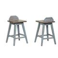 Set Of 2 Colorado Backless Counter Stools