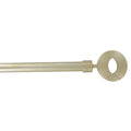 Extendable Curtain Rod Set 50 To 82 L Diam 0.75 New Look Finial