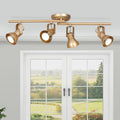 Mid Century 4 Lights Tracking Ceiling Lighting For Living Room L 29 X W 5 X H 7.5