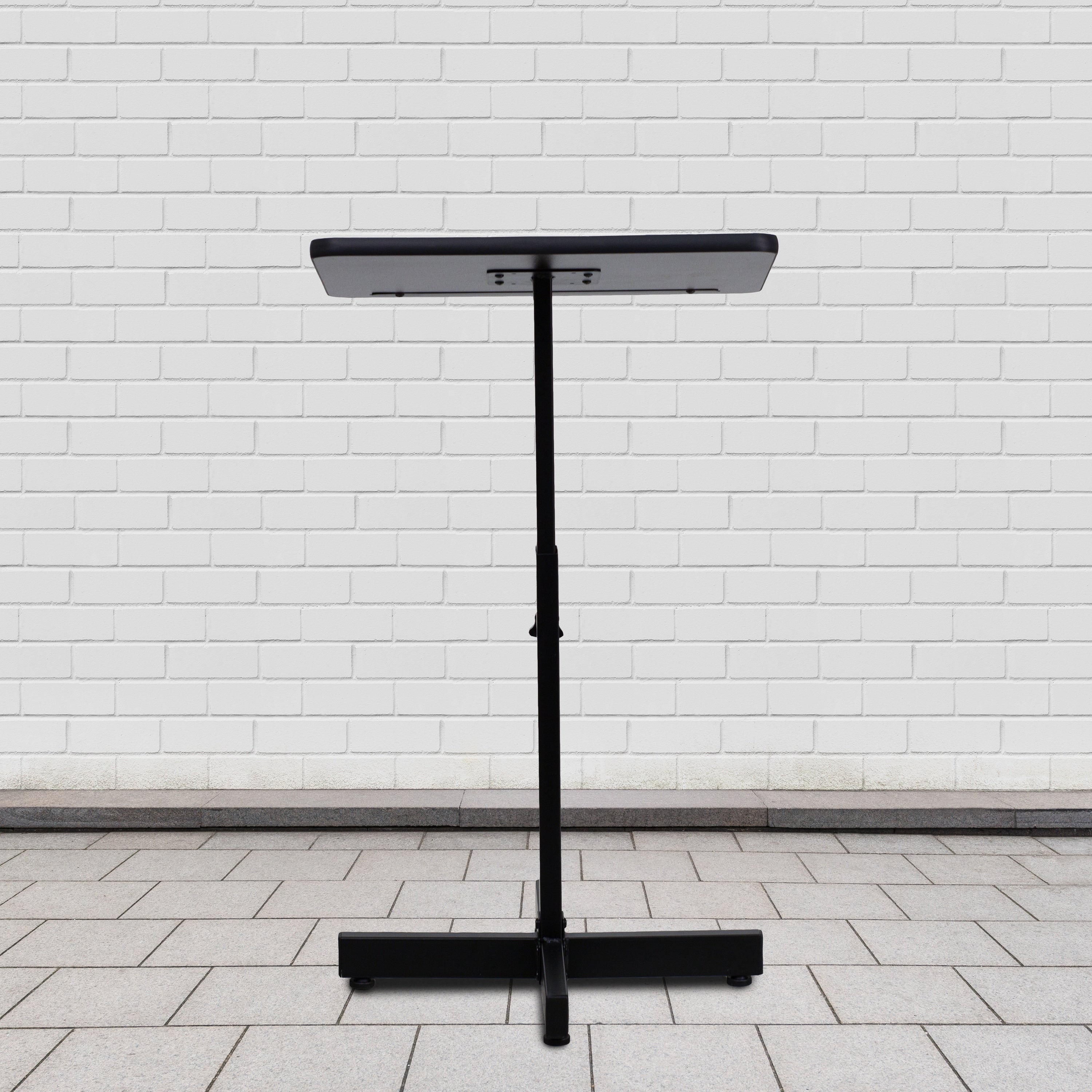 Adjustable Height Metal Lectern