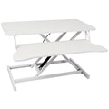 Adjustable Height Standing Laptop Desk With Keyboard Tray
