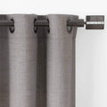Evideco Extendable Curtain Rod Set 49 To82 L Diam 0.6 Excelsior Finial