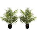 Admired By Nature 3 Artificial Paradise Palm Tree Plants Set Of 2