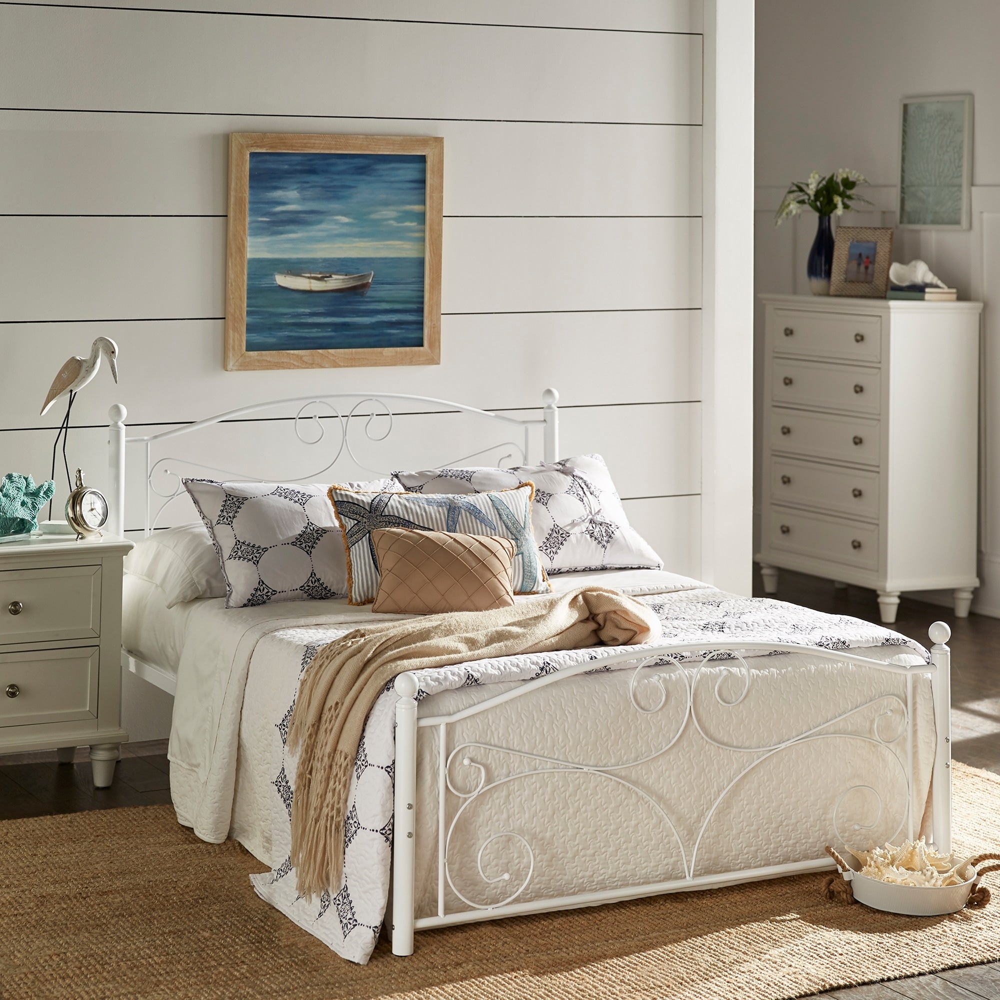 Adrian Metal Platform Bed By Inspire Q Classic
