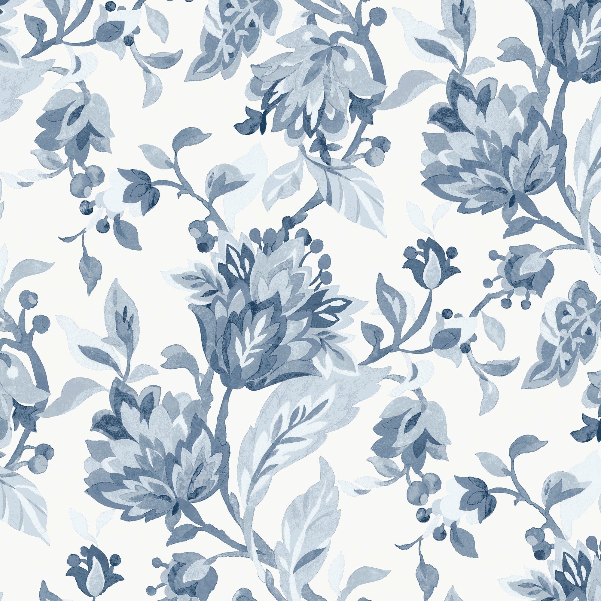 Adwick Trail Dark Seaspray Wallpaper