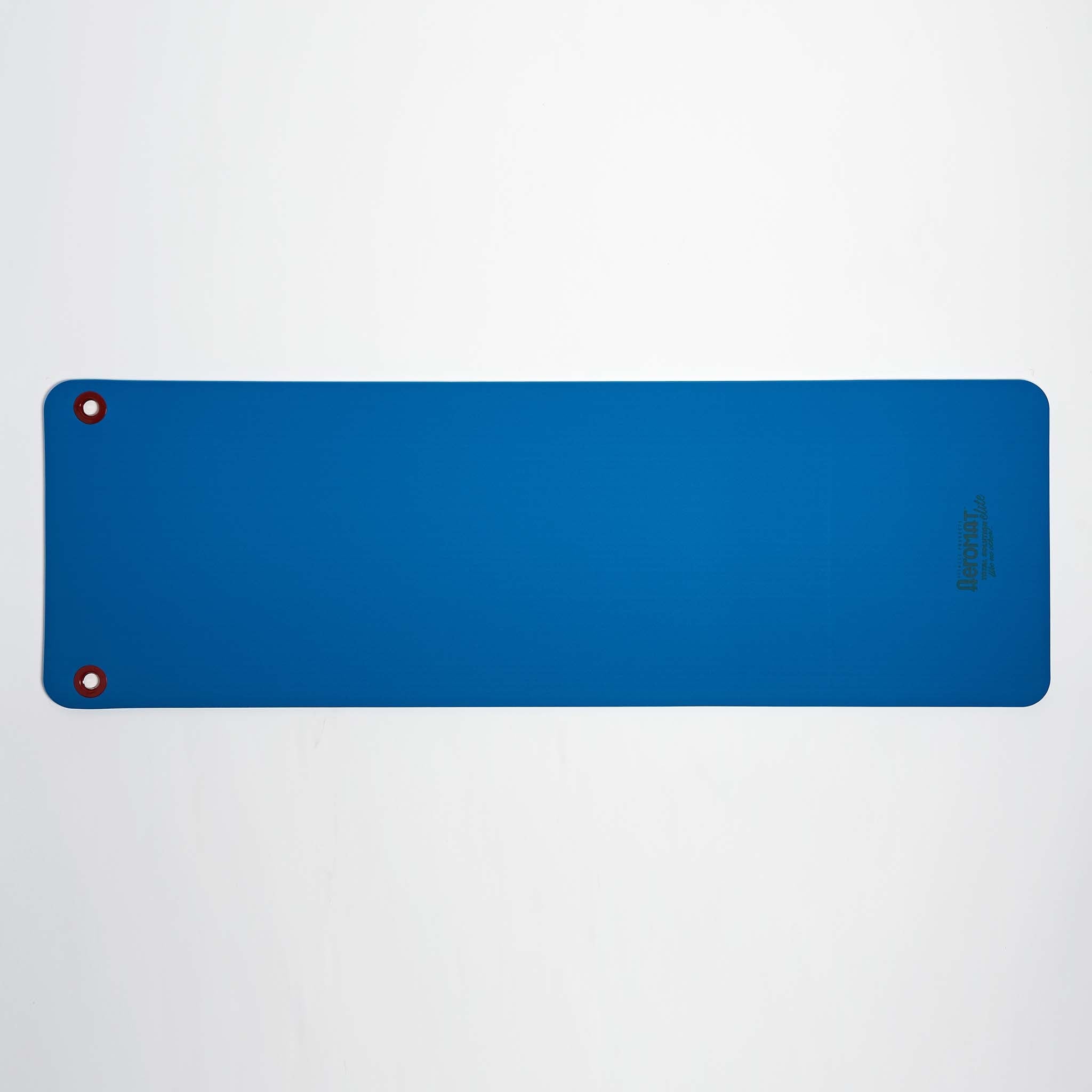 Aeromat 72 Inch Blue Workout Mat With Eyelets