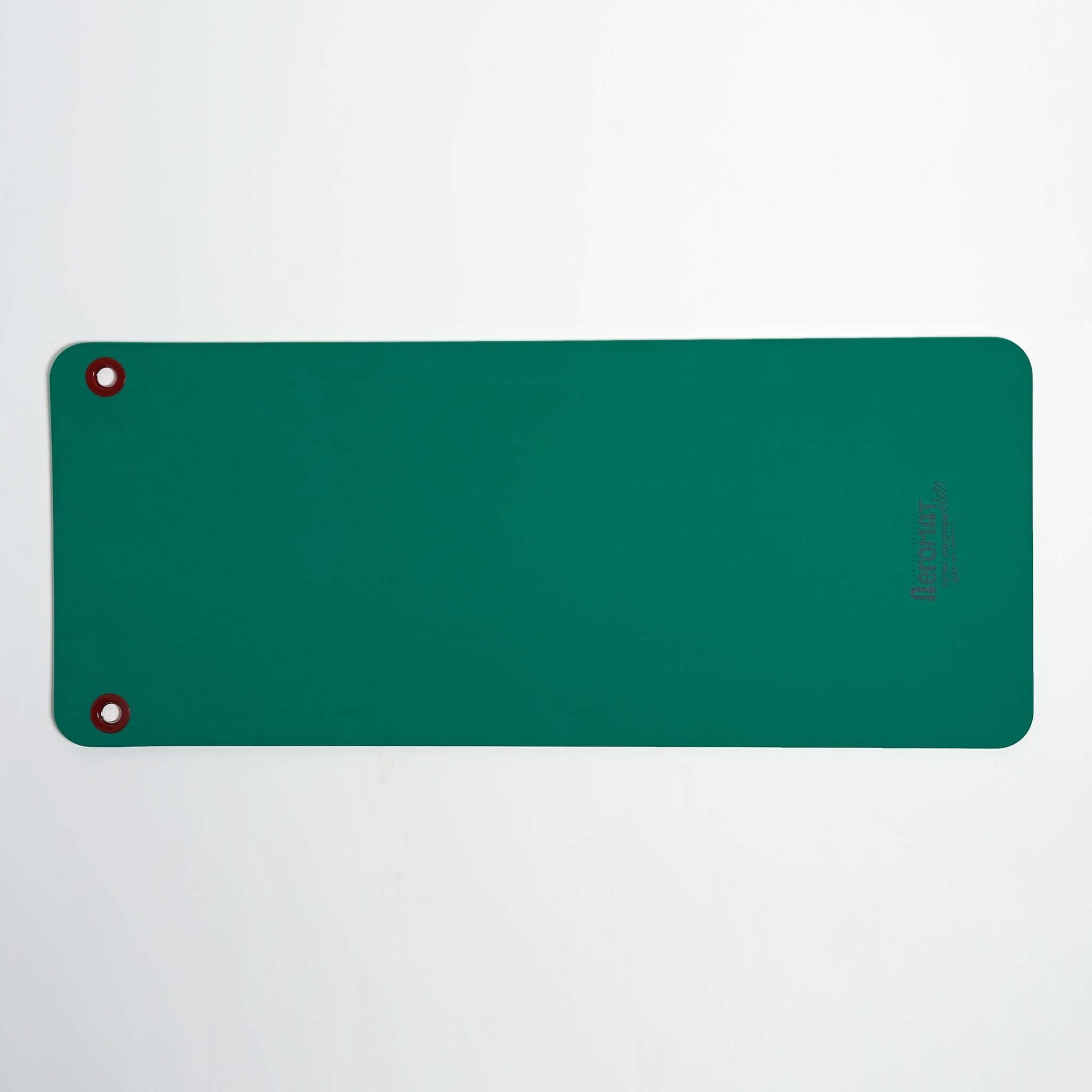Aeromat Green Workout Mat With Eyelets 56 Inches Long