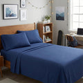 Aeropostale Premium All Season Microfiber Navy Sheet Set