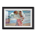 After Bathing 1915 Joaquin Sorolla Custom Framed Print