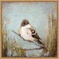 Afternoon At The Pond By Claire Lerner Framed Canvas Wall Art